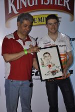 Kingfisher Premium brings Sahara Force India drivers closer to fans in Mumbai on 9th March 2013 (16).JPG